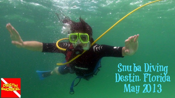 snuba diving destin may 2013