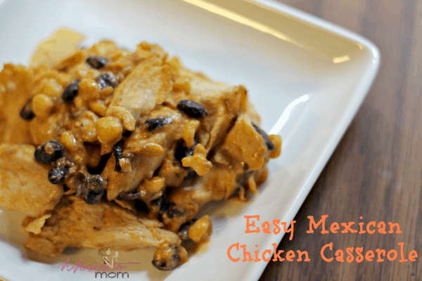 easy mexican chicken casserole