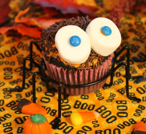 spider cupcakes halloween