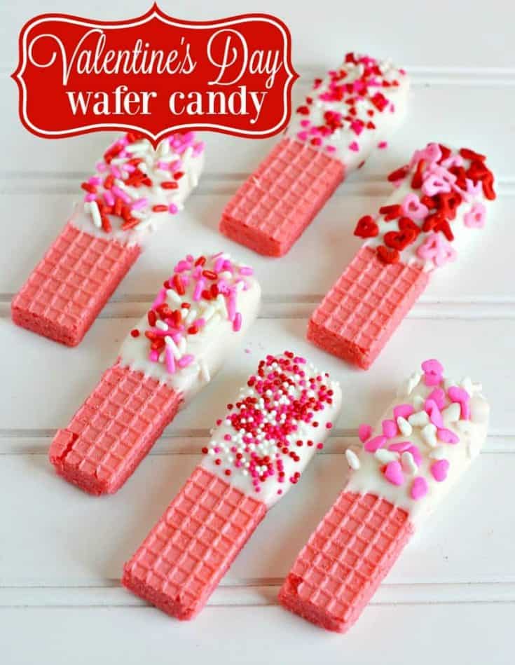 Valentine’s Day Party Wafers