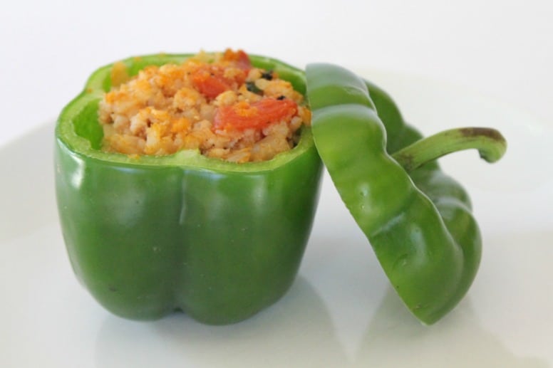 simple stuffed bell peppers