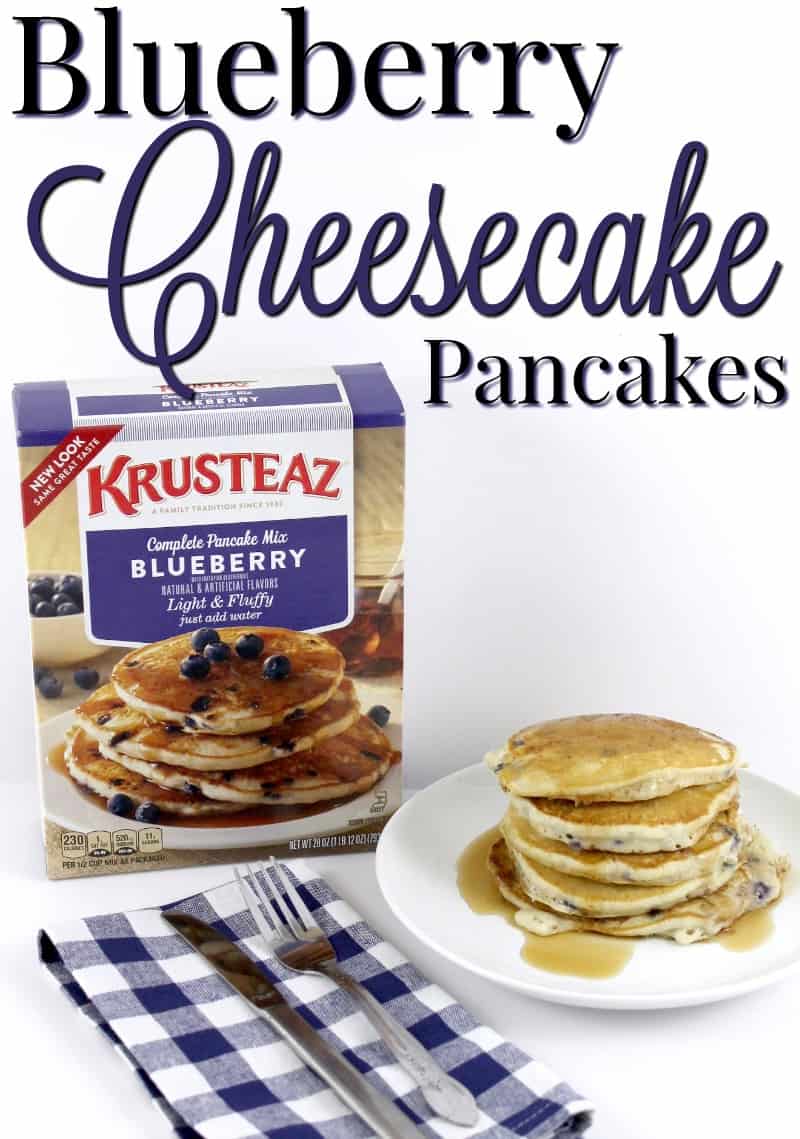 blueberry cheesecake pancakes