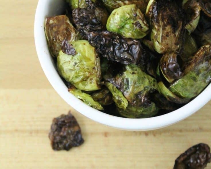 Garlic Balsamic Brussels Sprouts