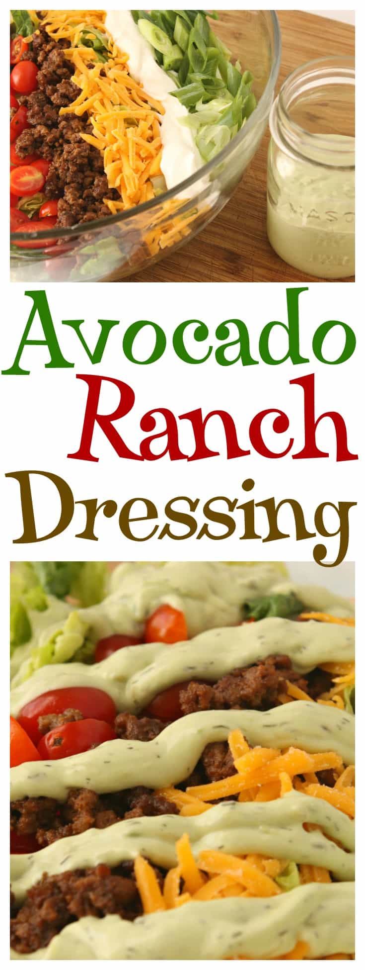 avocado ranch dressing