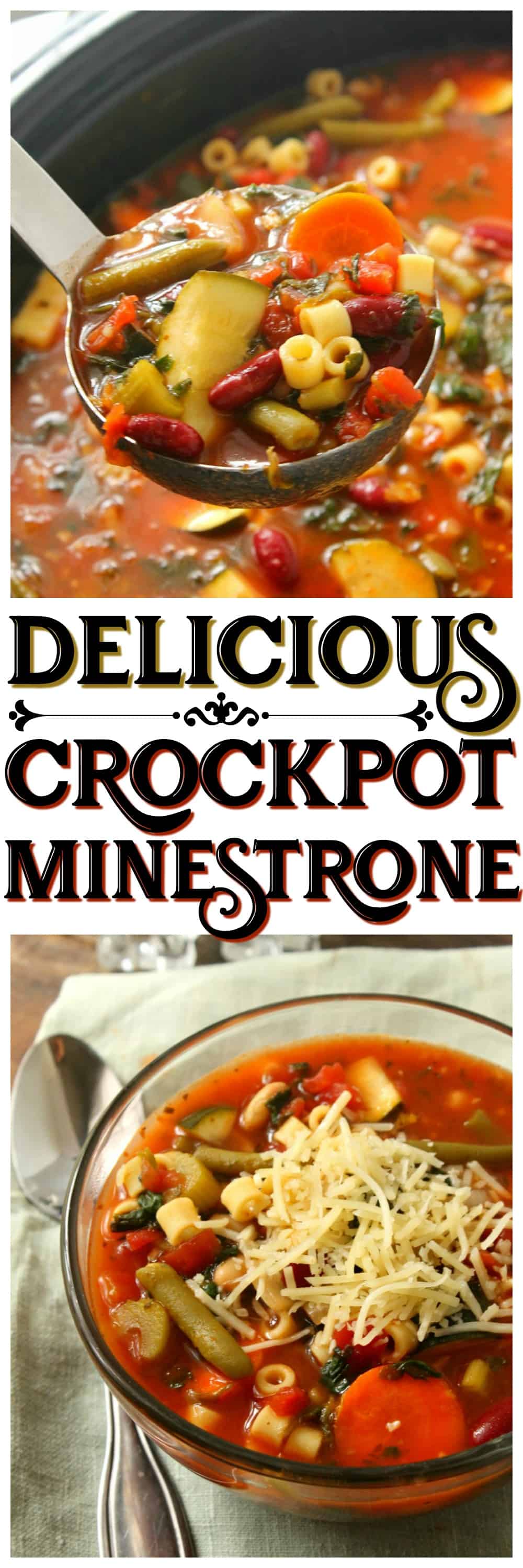 crockpot minestrone recipe