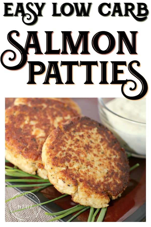 Easy Easy and Delicious Keto Salmon Patties - Moscato Mom MoscatoMom.com