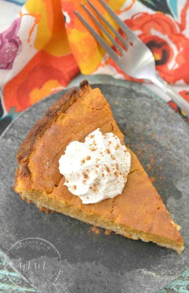 low carb pumpkin pie