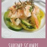 shrimp scampi foil packet meal