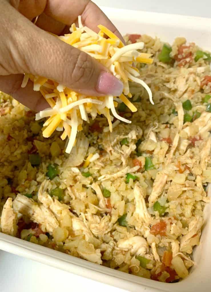low carb mexican chicken casserole
